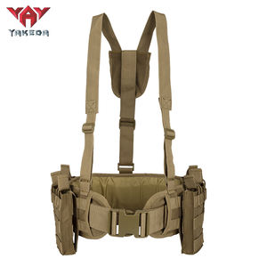 BL-8105 yakeda เสื้อกั๊กยุทธวิธีพร้อมกระเป๋า Molle, เสื้อกั๊กสำหรับฝึกซ้อมกลางแจ้งมีสายคาดกระเป๋านิรภัยกระเป๋าสายรัดอกสำหรับล่าสัตว์ - Product Image 5