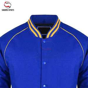 Chaqueta Varsity Letterman de Alta Calidad del Fabricante, Chaqueta de Fútbol Juvenil Personalizada, Chaqueta de Cuero para Hombre - Product Image 6