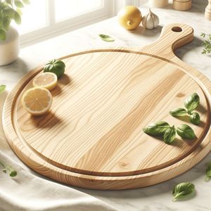 PLANCHE QUALITÉ LES PLUS POPULAIRES Ustensiles de cuisine PERSONNALISÉS Planche à découper en bois massif Planche à découper en bois d'acacia - Product Image 2