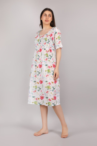 Vêtements de nuit en coton pour femmes de qualité supérieure Costume de nuit sexy et robe de nuit pour une utilisation quotidienne à la maison et dans la chambre - Product Image 3