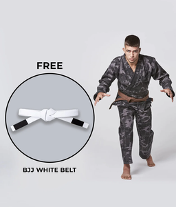 BJJ Gi brésilien Jiu Jitsu Kimono Grappling MMA uniforme perle armure 100% coton transfert de chaleur imprimé unisexe compétition - Product Image 6
