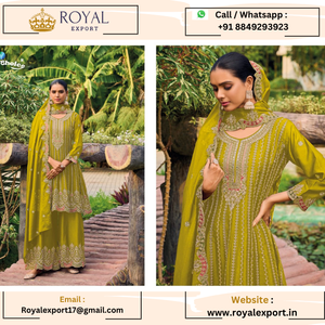 ใหม่ที่คุณเลือก Korra Chinnon ออกแบบ Salwar ชุดขายส่งเจ้าสาว Salwar กามีซในซูราธ - Product Image 5