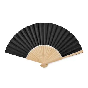 Sustainable Fanny <b>Paper</b> Bamboo Fan Promotional Party Supplies Merchandising - Product Image 1