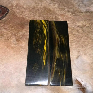 100% écailles de corne de buffle d'eau écologiques naturelles taille personnalisable plaque de corne colorée de l'inde artisanat naturel fabriqué à la main - Product Image 1