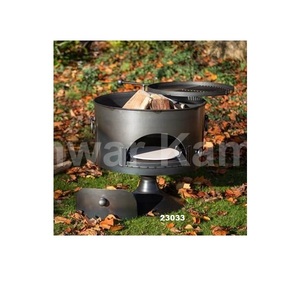 Vente chaude Grand foyer extérieur Foyer rond avec support Tabletop Spark Screen Fire Poker - Product Image 4