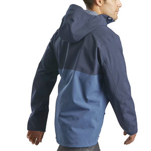 Sólido 2 colores y diseño simple Chaqueta de lluvia Cáscara dura Marca Chaqueta impermeable Nylon/Poliéster Shell Safari Jacket - Product Image 5