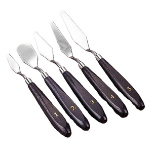 Manche en plastique vintage, cuillère, fourchette, couteau, couverts argentés, ensemble de couverts en acier inoxydable 18/8 de haute qualité - Product Image 4