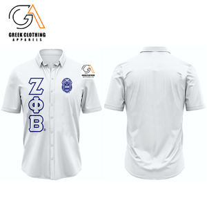 Camisas Formales de Manga Larga con Botones para Mujer de la Hermandad Zeta Phi Beta - Corte Ajustado, Anti-Pilling, Ropa de Oficina - Product Image 5