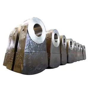 High Manganese Hammer Crusher Head Hammer Mill Spare Parts