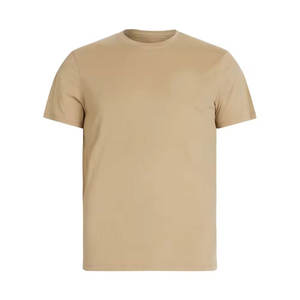 Algodón orgánico peinado Slim Fit diseñador Pakistán venta al por mayor hombres Panel Camiseta cuello redondo camisetas de secado rápido - Product Image 1