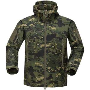 Chaquetas Softshell Tácticas Personalizadas al por Mayor para Hombre, Resistentes al Agua y al Viento, Ropa de Trabajo de Seguridad, Chaquetas Softshell con Cremallera Completa - Product Image 2