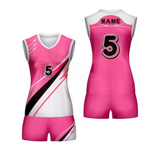 Diseño personalizado voleibol hombres mujeres sin mangas sublimación impreso voleibol camisa y Jersey transpirable uniformes de voleibol - Product Image 2