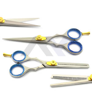 Juego de Tijeras para Cortar y Entresacar Cabello, Tijeras de Peluquería de Primera Calidad, Tijeras para Profesionales de Salón - Product Image 1