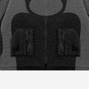 Vêtement personnalisé Finch point sublimation DTG surdimensionné Boxy Fit brodé épais toile fausse fourrure chaud à la mode Camo vestes - Product Image 6