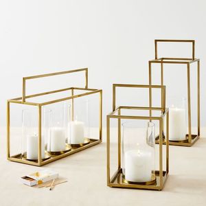 Hot Selling Quality Golden Coloured <b>Moroccan</b> Lantern For Home And Garden <b>Decor</b> Hanging Lantern For Wedding and Festival <b>Decor</b> - Product Image 2