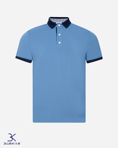 Look Moderne Hommes Polos Demi-Manches Exquis Tissage Golf Polos À Manches Courtes Chemise Uniformes Vêtements Hommes Au Vietnam - Product Image 2