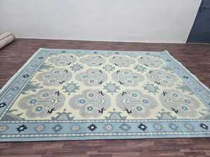 พรมถักมือขนสัตว์อย่างดีงานทำมือปรับแต่งได้ทันสมัยภาพแอบสแตรกต์สินค้าขายดี5x8 10X14ไซส์5 - Product Image 3