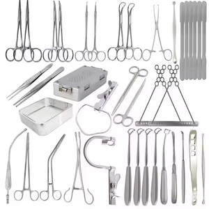 Juego de Instrumentos Quirúrgicos Manuales de Acero Inoxidable Aprobado por CE ISO, Herramientas para Amigdalectomía y Adenoidectomía - Product Image 2