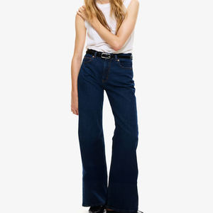 กางเกงยีนส์ขาบานสไตล์อเมริกันสำหรับผู้หญิงกางเกงลำลองทรงหลวมกางเกงยีนส์ฮิปฮอปสไตล์อเมริกัน2026 - Product Image 3