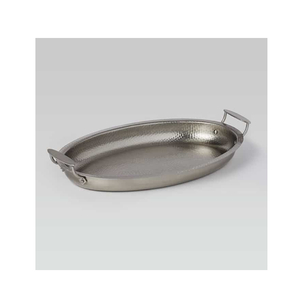 Plateau de service décoratif en aluminium pour la maison et le restaurant imprimés Vaisselle de mariage Plateau de service à thé et café au prix de gros - Product Image 4