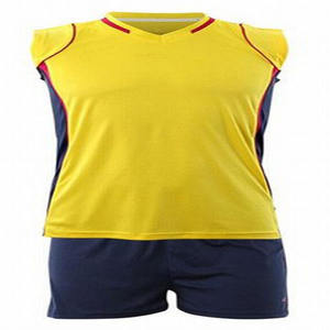 Ensembles d'uniformes de volley-ball en polyester à sublimation imprimée de logo personnalisé de haute qualité Derniers styles sportifs Vêtements d'équipe - Product Image 5