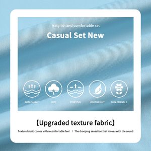 Personnalisé 500 GSM 100% Coton Baggy Polaire 2PcsHoodies Jogger Ensemble Survêtement pour Hommes Respirant Fitness Sportswear Été - Product Image 6