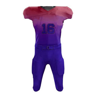 Nom de l'équipe Numéro Logo Sports Training Wear Uniforme de football américain élégant Tops de football américain Maillot de football américain - Product Image 2