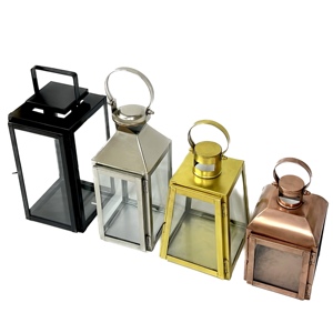 Hot Selling Mini <b>Lanterns</b> in Classic Design for Home, Weddings and Events Decorations Small <b>Black</b> Metal <b>Lanterns</b> - Product Image 5