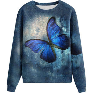 Sudadera de gran tamaño a la moda para mujer, suéter informal con capucha, ajuste relajado, ropa de calle de lana cálida - Product Image 5