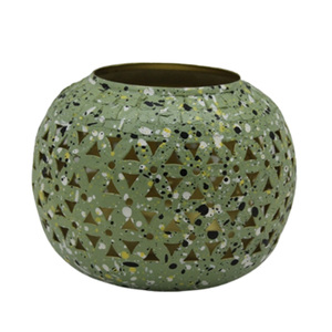 Best Selling Set of 2 Metal Votive <b>Candle</b> Holder Gold Color <b>Candle</b> Jar for Living Room Decor Handmade in <b>Bulk</b> - Product Image 4