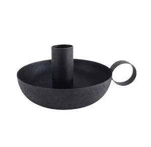 High Quality Antique <b>Candle</b> <b>Pillar</b> Holder Glass Wood Design Aluminium Classic Natural Color for Home Decor for Christmas - Product Image 3