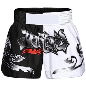 Short de boxe à la mode en gros Short d'entraînement de boxe Muay Thai Short MMA Shorts de Muay Thai pour enfants Shorts de Muay Thai - Product Image 3