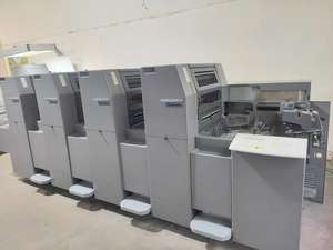 Machine d'impression offset 4 couleurs entièrement automatique PM52-4 pour pages intérieures <span class=keywords><strong>de</strong></span> livres, cartes, factures - Nettoyée, inspectée, 250 ppm - Product Image 4