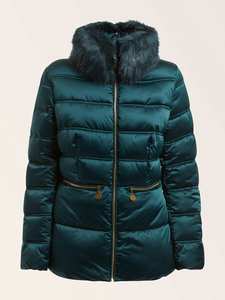 New Design Women <b>Quilted</b> Breathable Puffer Jacket Fashionable Outwear Solid Color Long Sleeve - Product Image 5