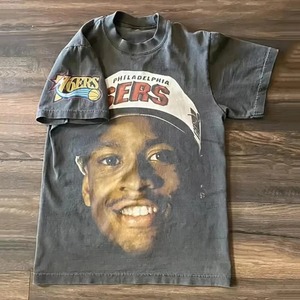 Camiseta de Algodón Personalizada de Marca, Prenda de Alta Calidad para Hombre, Camiseta con Estampado Gráfico y Lavado Ácido, Camiseta Corta de Lujo para Hombre - Product Image 5