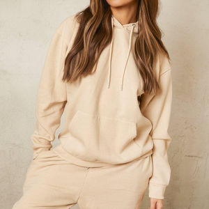 2025 Top Trending Super Soft Fleece Mujer Sudaderas con capucha en blanco Alta calidad OEM Streetwear Sudadera - Product Image 5