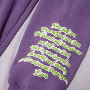 Wholesale Men French Terry 100% Cotton Puff Print Hoodies Oversized Hoodies Unisex High Quality Anti-shrink Custom <b>Zip</b> <b>up</b> Hoodie - Product Image 5