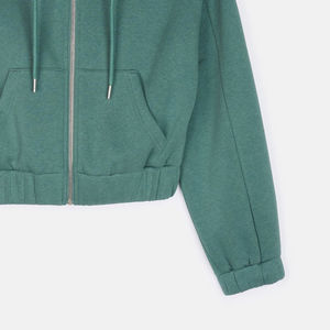 Wholesale Custom Women's Autumn Knitting Lace Button Casual Wear Tracksuit Logo Jogging Suits Sweatpants Full Zip up Hoodie Set - Product Image 6