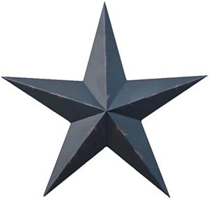 เครื่องเหล็กเคลือบดีบุกรูปดาวสำหรับตกแต่งผนังดีไซน์คริสต์มาสสไตล์จีนดั้งเดิมบ้านไร่แบบเหล็กแขวนใหม่ - Product Image 6