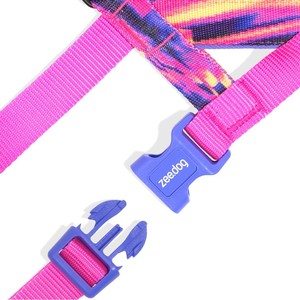 Norwegian Softer-<b>Walk</b> Glitch 500 Dog Harness Luxury Fashion Style Solid Pattern <b>Padded</b> Available XS-XXL Made Polyester Nylon - Product Image 2