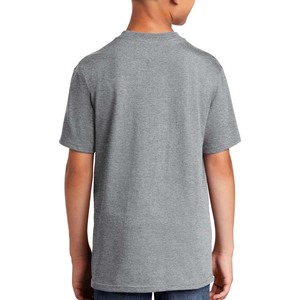 Camiseta deportiva de manga corta con cuello redondo que absorbe la humedad True Royal Blue - Product Image 5