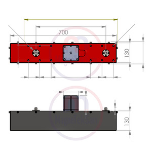 เครื่องยกแผ่นแม่เหล็กไฟฟ้า เกรด N35 สำหรับแผ่นเหล็ก ระบบจัดการโลหะอัตโนมัติสำหรับอุตสาหกรรม โดย Magneteksan - Product Image 2