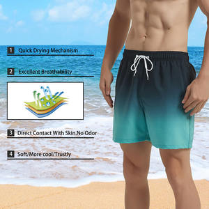 Nuevos pantalones cortos informales de verano para hombre, pantalones cortos de malla deportivos para correr, pantalones cortos transpirables con sublimación personalizados para hombre - Product Image 6