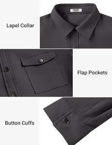 Moda 2025, camisas con botones para hombre, camisetas informales con estampado a cuadros, Camisetas Básicas de manga larga, ropa de primavera para vacaciones en la playa, ropa de calle - Product Image 2