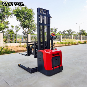 Chariot élévateur à ciseaux d'entrepôt LTMG 1.5ton 2ton 1500kg 2000kg gerbeur électrique à double portée profonde avec jambe large - Product Image 6