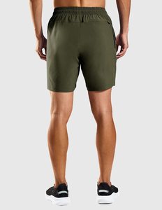 <b>Mens</b> Athletic Training <b>Shorts</b> <b>with</b> Quick Dry Fabric <b>Zip</b> <b>Pockets</b> and 4 Way Stretch for Running Exercise and Sports <b>Shorts</b> For <b>Men</b> - Product Image 2