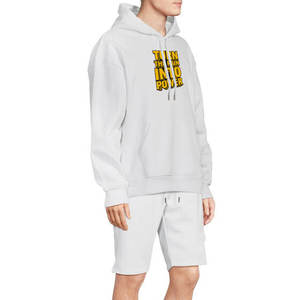 เสื้อฮู้ดดี้ลำลองสำหรับผู้ชายลายพิมพ์ DTF สีพื้น แฟชั่นเสื้อผ้าฤดูหนาว เสื้อฮู้ดดี้พิมพ์ลาย DTF สำหรับผู้ชาย - Product Image 4