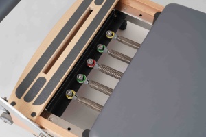 Reformer de Pilates de Madera de Roble de la Mejor Calidad, Equipo de Pilates Plegable que Ahorra Espacio para Estudio de Pilates Profesional, Gimnasio en Casa o Estudio - Product Image 5