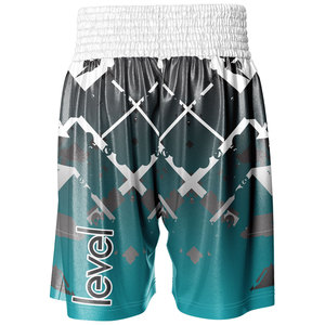 กางเกงมวยขาสั้นอินเทรนด์ชุดออกกำลังกายแบบมืออาชีพชุดออกกำลังกายเสื้อผ้าต่อสู้กางเกงขาสั้นผู้ชายผู้หญิง - Product Image 2