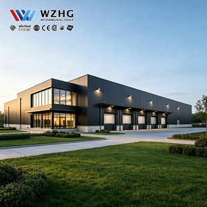 Edificio de Oficinas para Parque Industrial con Estructura de Acero Resistente para Espacios de Trabajo de Administración de Fábrica y Departamento de Ingeniería - Product Image 1